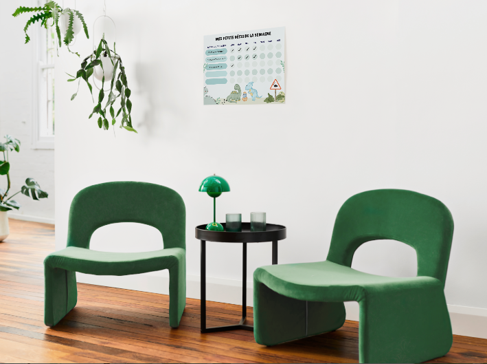 Tableau de récompense hebdomadaire – Thème dinosaures