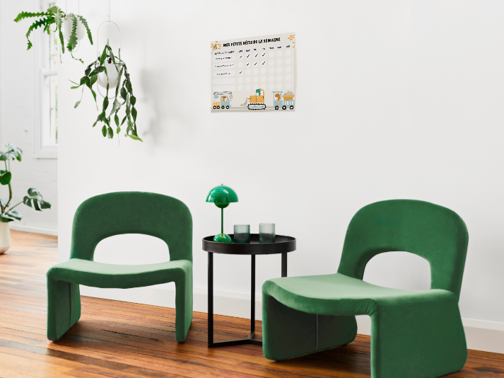 Tableau de récompense hebdomadaire  – Thème construction