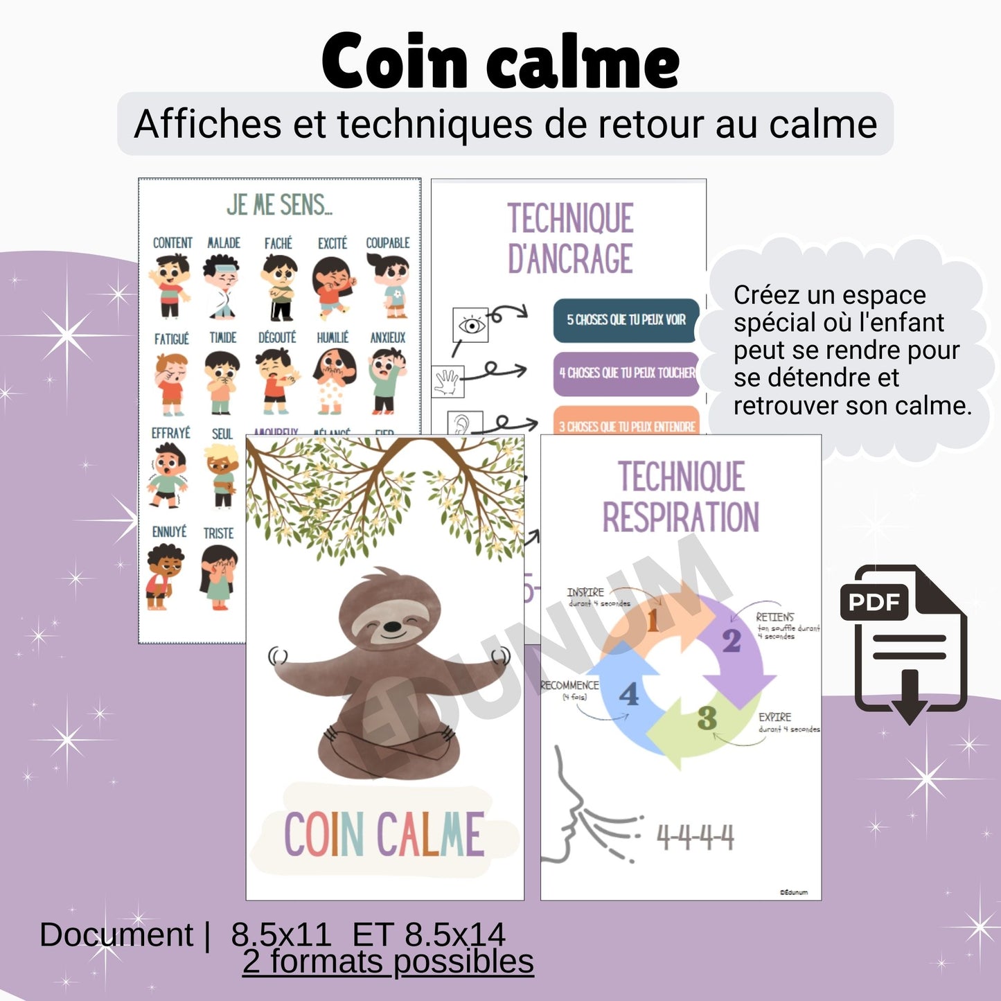 Coin calme | Affiches